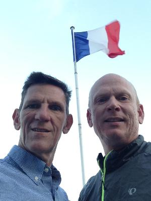 John is on the right.