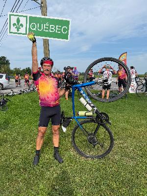 Entering Quebec province